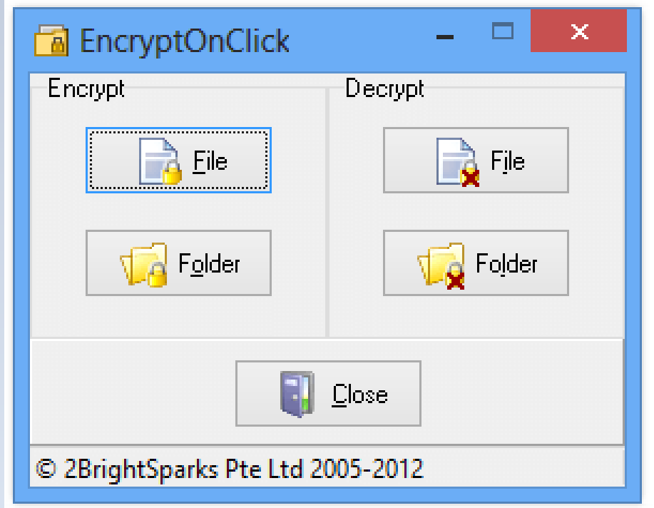 EncryptOnClick