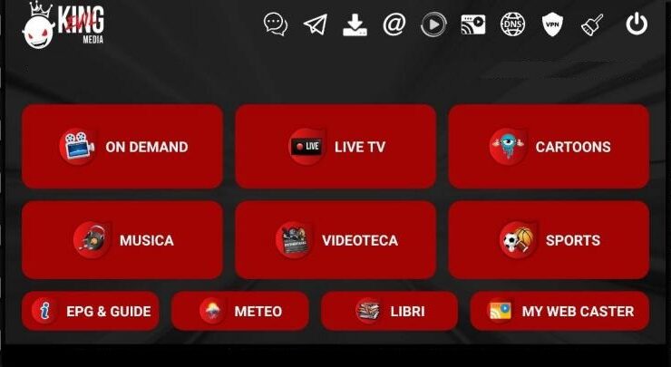 Evil King Media Home