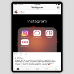 Instagram iPad