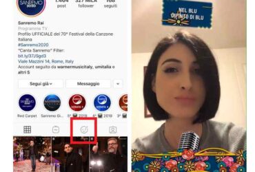 Scaricare Filtro Sanremo Instagram