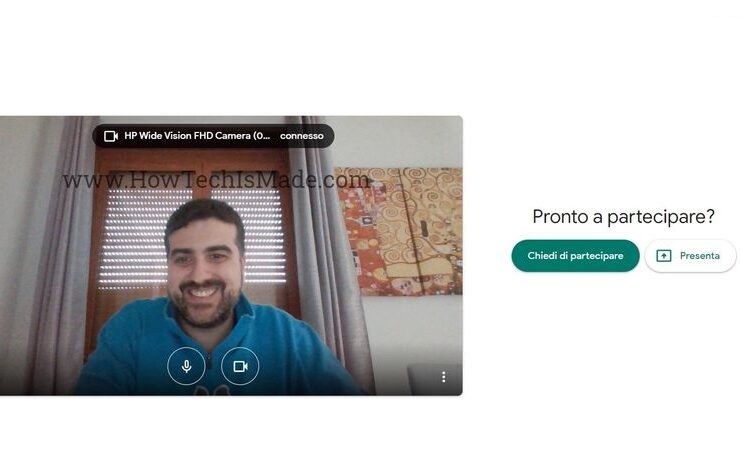 Come Partecipare ad una Call su Google Meet