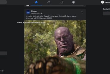 Facebook Nuovo Design - Dark Mode Home