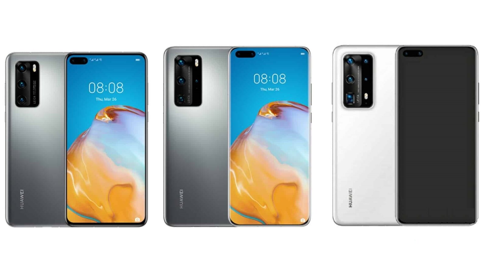 Huawei P40 vs P40 Pro vs P40 Pro+