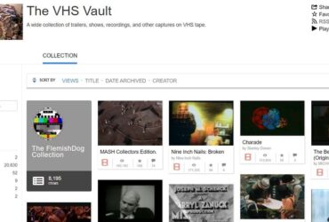 The VHS Vault Internet Archive
