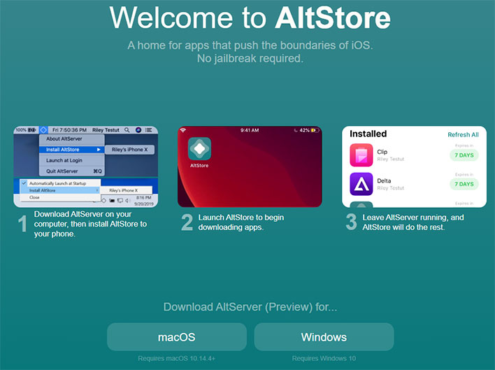 AltStore Install