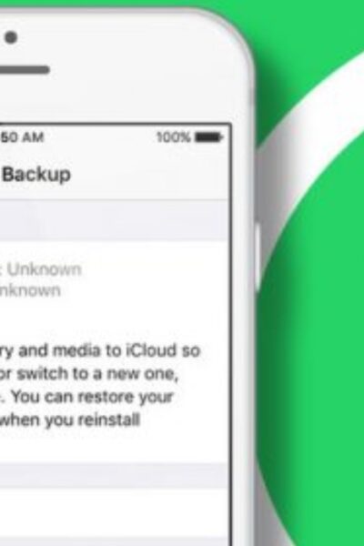 Backup WhatsApp iOS