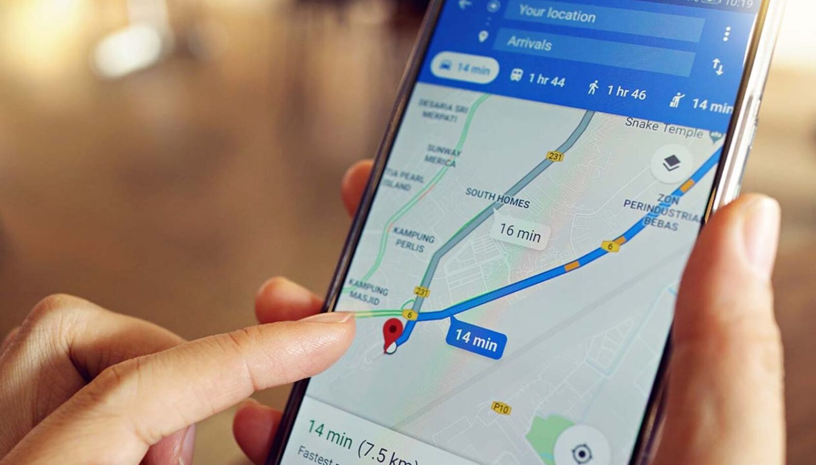 Google Maps Mappa Spostamenti