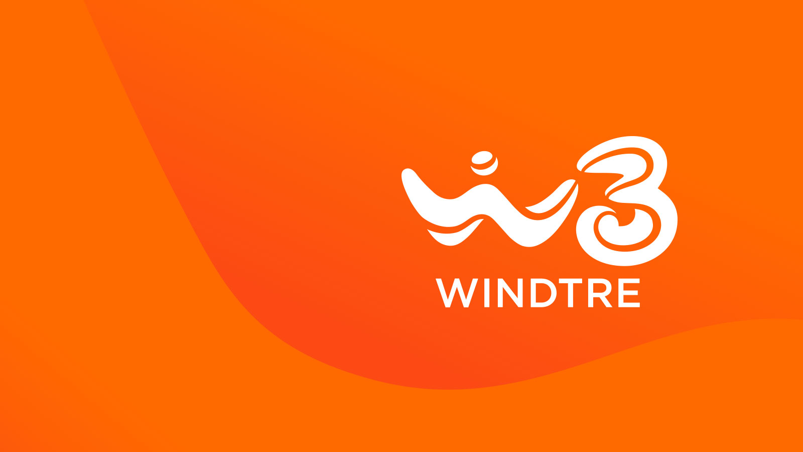 WindTre Logo Arancione