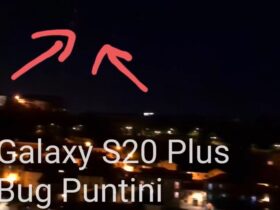 BUG Puntini Fotocamera Galaxy S20 Plus