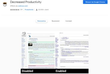 Decreased Productivity