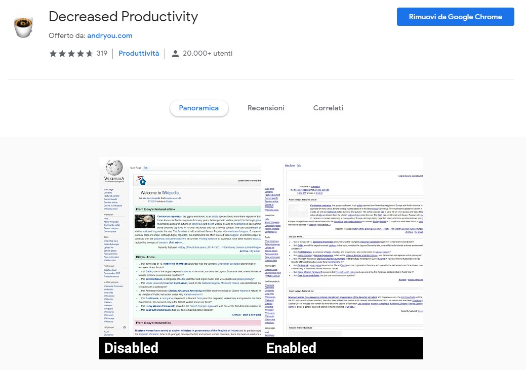 Decreased Productivity