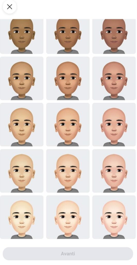 Avatar Facebook Colors