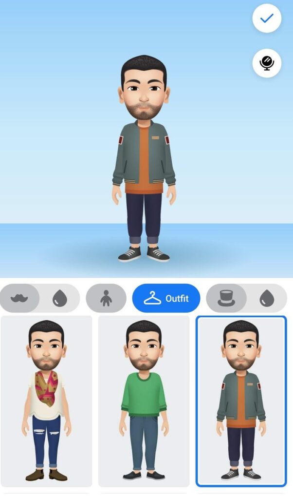 Avatar Facebook Outfit