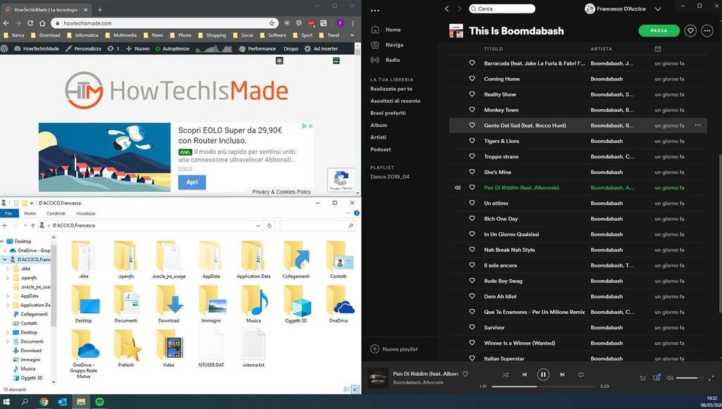 Split Screen Windows 10 in 3