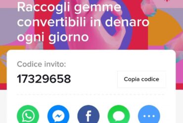 TikTok Codice Invito