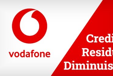 Vodafone Credito Residuo Diminuisce