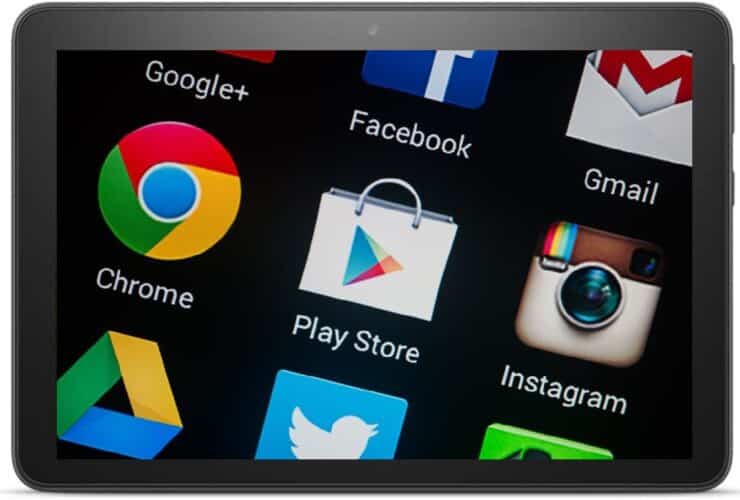 Amazon Fire HD 8 2020 Play Store