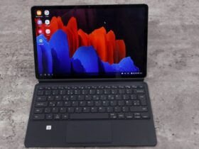 Galaxy Tab S7 con Tastiera