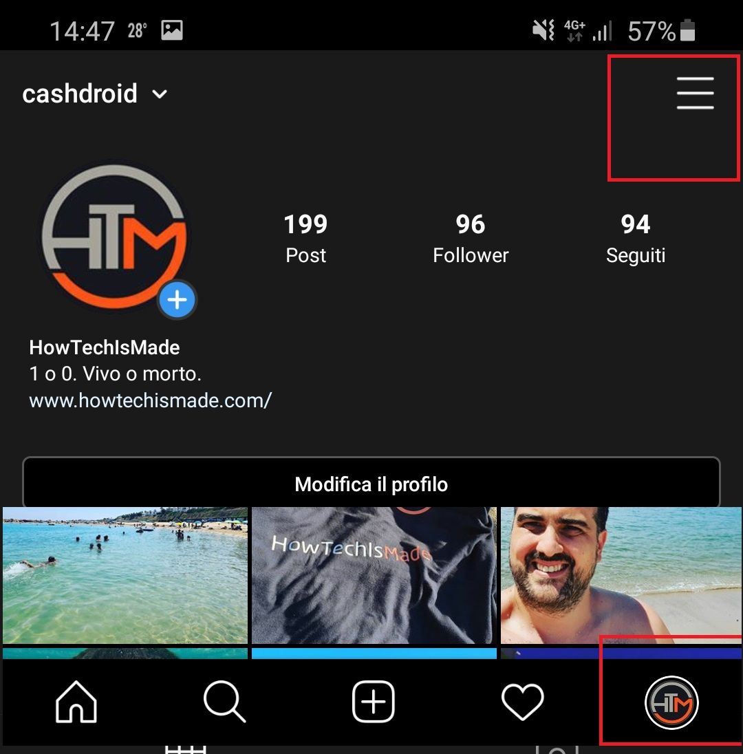 QR Code Instagram Menu