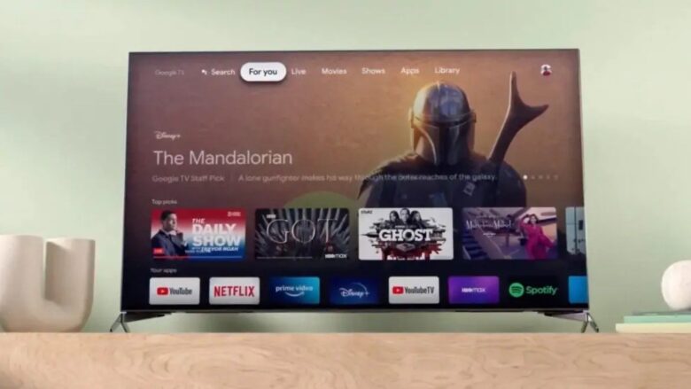 Google TV Graphics Design