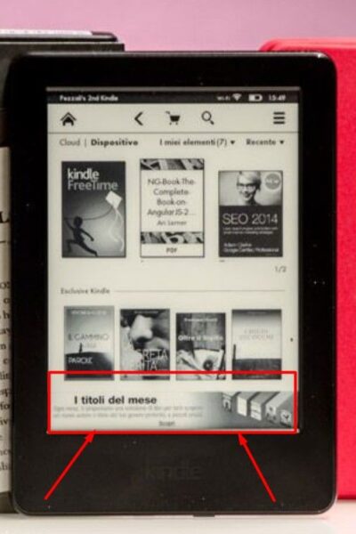 Rimuovere Pubblicità Kindle