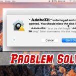 Adobe Zii Damaged Can't Be Opened