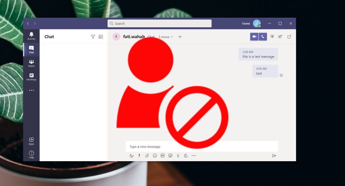 Bloccare Contatto Microsoft Teams