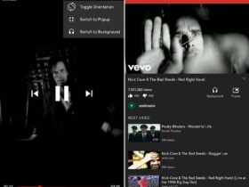 YouTube Musica Schermo Spento