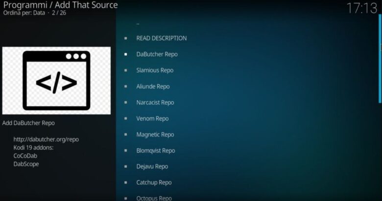 Add That Source Kodi
