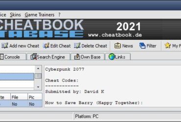 Cheatbook Database