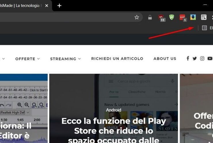 Chrome Elenco di Lettura