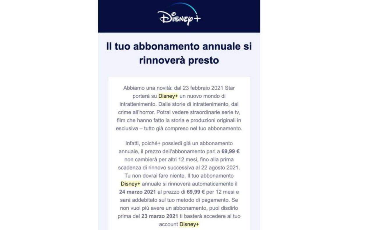 Disney+ Non funziona