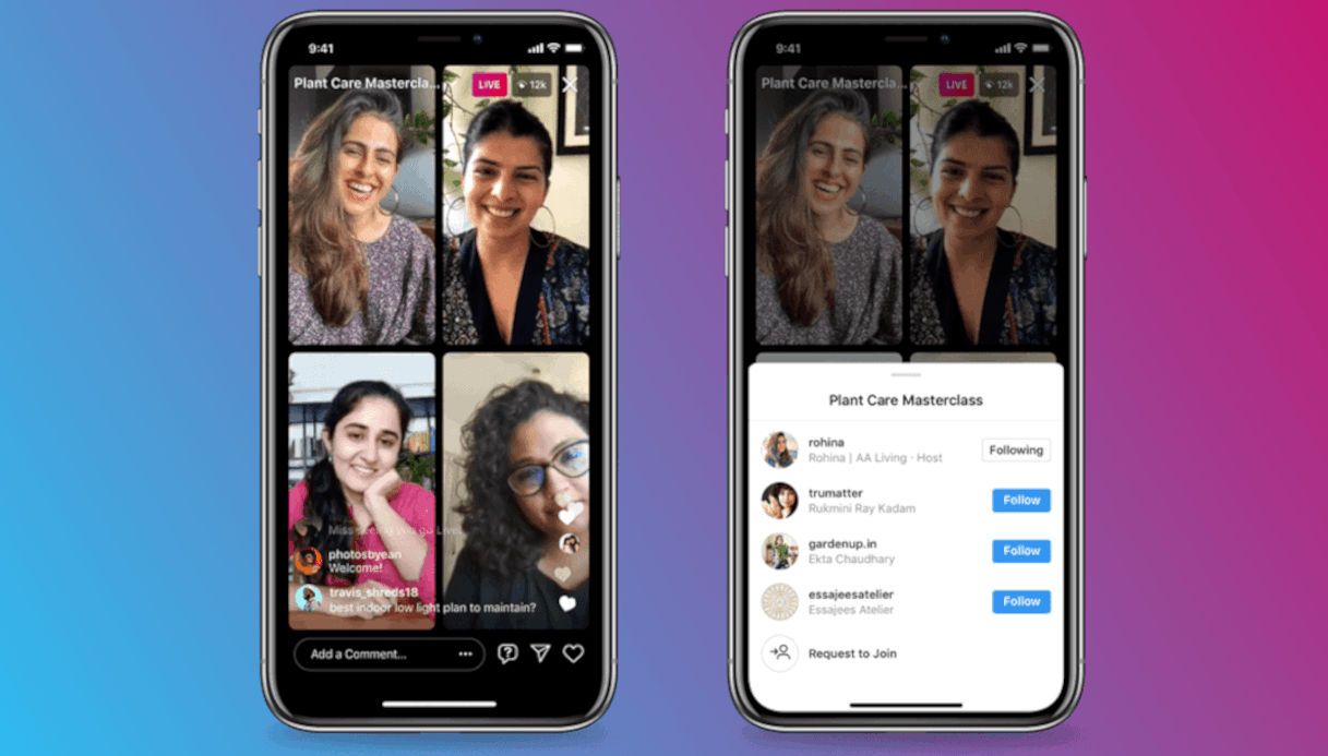 Instagram Live Rooms