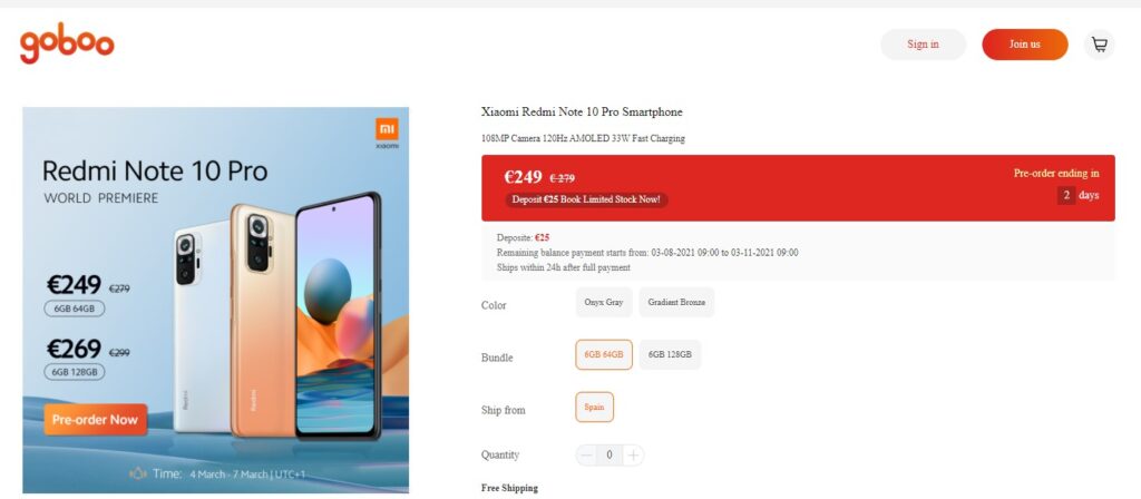 Redmi Note 10 Pro Goboo