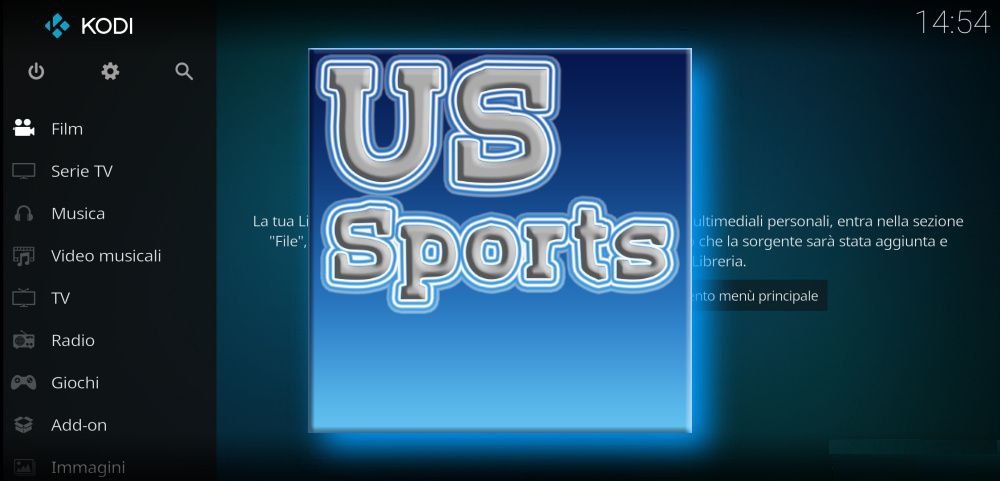 US Sports Kodi