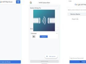 WifiNanScan App Android