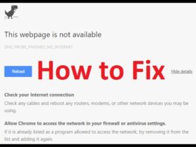 DNS_PROBE_FINISHED_NO_INTERNET