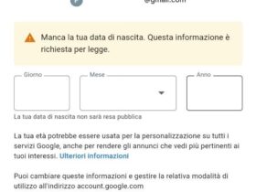 Data di Nascita Google
