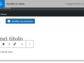 Dettatura Vocale Windows 10