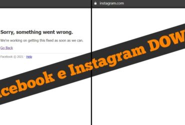 Facebook e Instagram DOWN