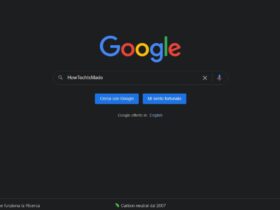 Google Search Dark Theme - Home Page