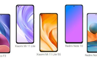 Poco F3 vs Xiaomi Mi 11 Lite vs Redmi Note 10