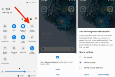 Registrare Schermo Android