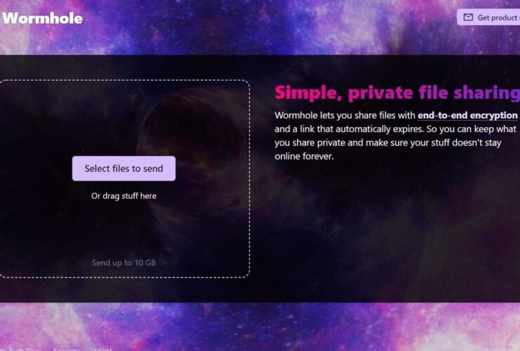 Wormhole Sharing File