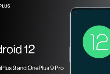 Android 12 su OnePlus 9