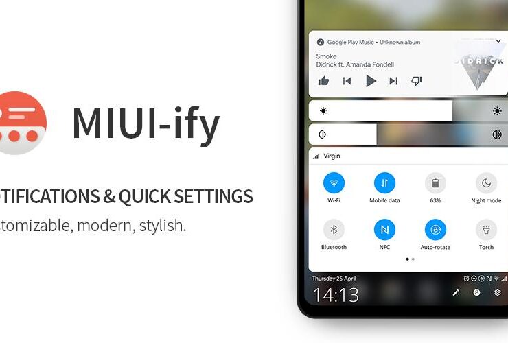 MIUI-ify Notification Shade & Quick Settings