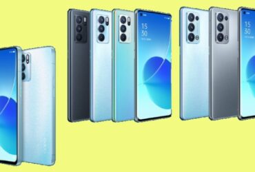 OPPO Reno 6 5G, 6 Pro 5G e 6 Pro+