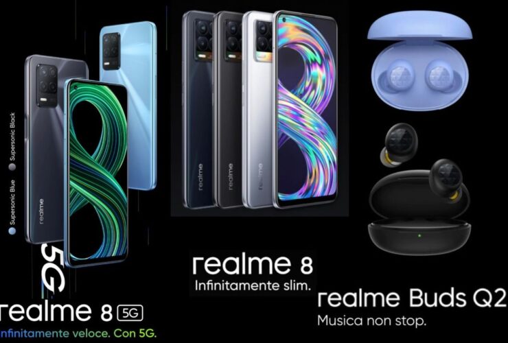 Realme 8 - Realme 8 5G - Buds Q2