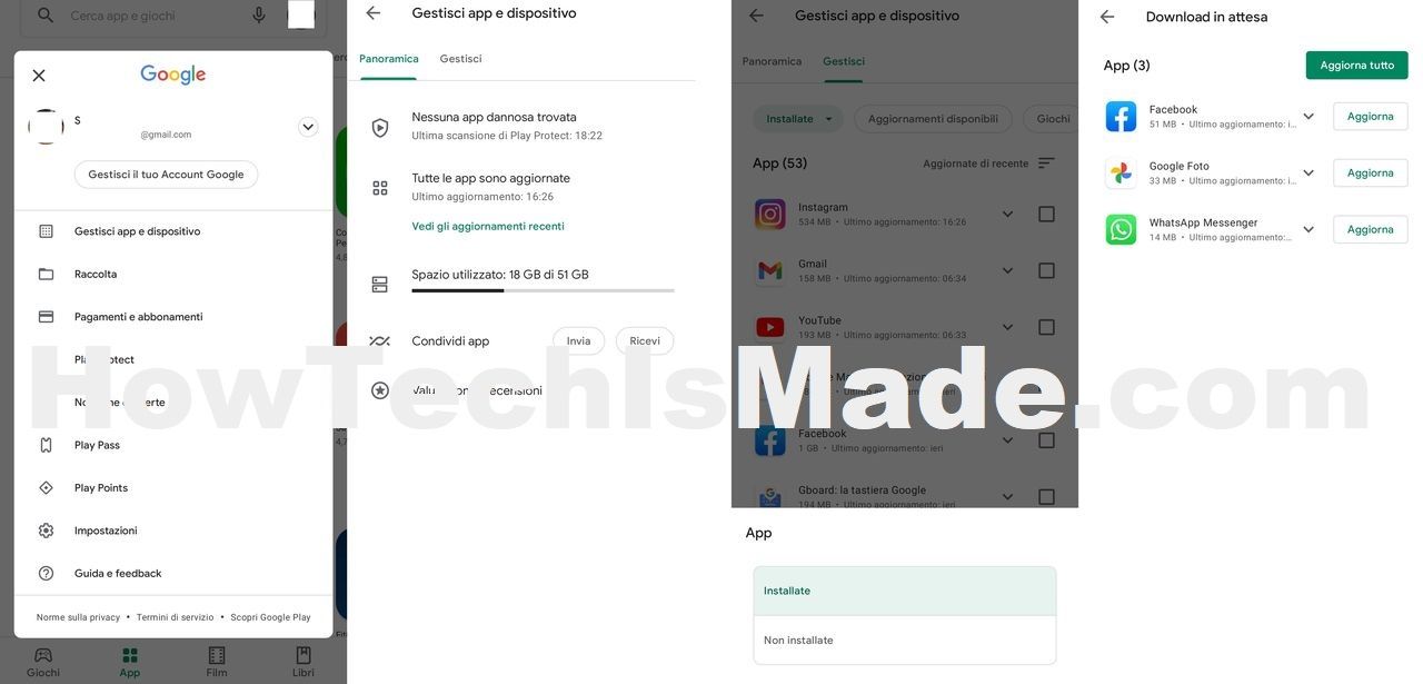 Aggiornamento Play Store Giugno 2021