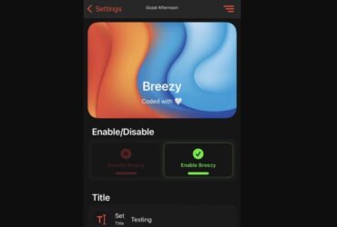 Breezy Fake Notification iPhone